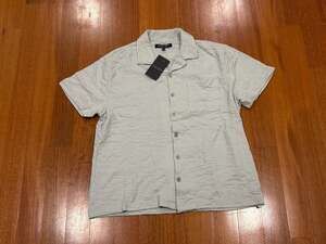 Rustic Souls Green Striped Seersucker Short Sleeve Button Down Shirt Size XL